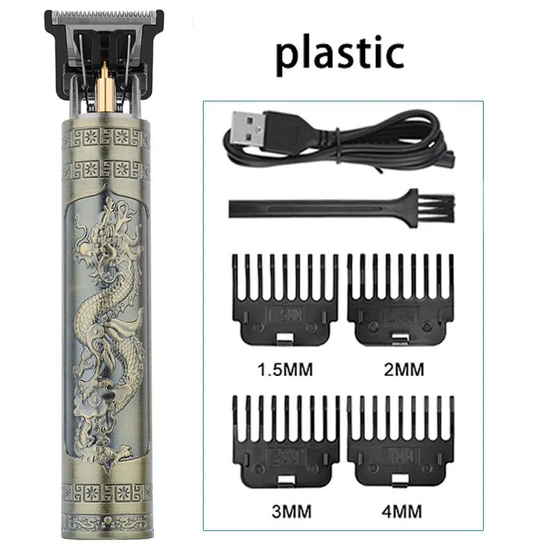 T9 Electric Machine Hair Clipper Professional Men Shaver Rechargeable Barber Trimmer for Men