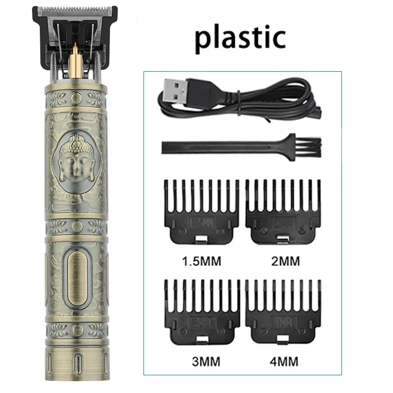 T9 Electric Machine Hair Clipper Professional Men Shaver Rechargeable Barber Trimmer for Men